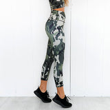 Camo Fitness Women Sportswear Yoga Set