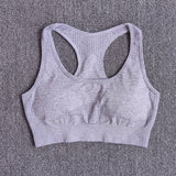 Women Seamless Long Sleeve Crop Top Shirts