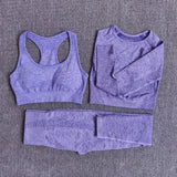 Women Seamless Long Sleeve Crop Top Shirts