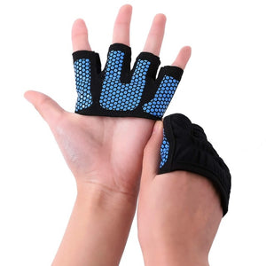 Fitness Half Finger Cross-fit Workout Gloves