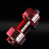 3 Colors Sports Water Bottles Fitness Dumbbell