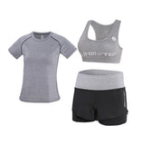 High Waist 5 Pieces Outdoor Running Sports Clothing