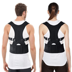 Adjustable Magnetic Posture Corrector Corset Back Brace