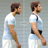 Adjustable Magnetic Posture Corrector Corset Back Brace