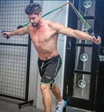 11 PCS Cross-fit Resistance Bands Tube Set