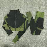 Seamless Female Sport Gym Suit Wear