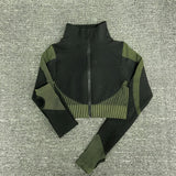 Seamless Female Sport Gym Suit Wear