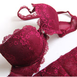 Women's underwear Set Lace Sexy Push-up