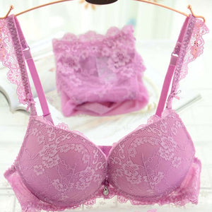 Women's underwear Set Lace Sexy Push-up