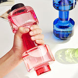 3 Colors Sports Water Bottles Fitness Dumbbell