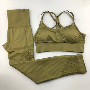 Seamless Padded Push-up Scrappy Sports Bra